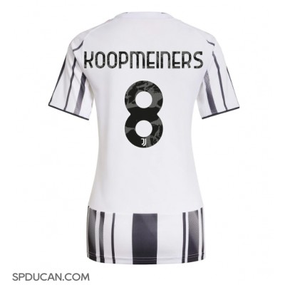 Zenski Nogometni Dres Juventus Teun Koopmeiners #8 Domaci 2025-26 Kratak Rukav Zenski Nogometni Dres Juventus Teun Koopmeiners #8 Domaci 2025-26 Kratak Rukav